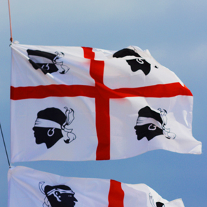 Флаг Сардинии Фото
